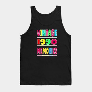 Vintage 1990 Memories Tank Top